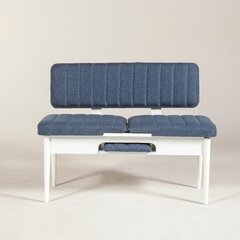 Pink Kalune Design 869, valge/sinine hind ja info | Söögilaua toolid, köögitoolid | kaup24.ee