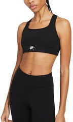 Naiste spordirinnahoidja Nike Swoosh Black hind ja info | Naiste spordiriided | kaup24.ee