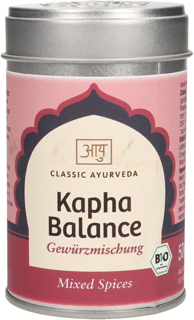 Ayurveda klassikaline Kapha Dosha vürtsisegu, 50 g hind ja info | Vürtsid, vürtsikomplektid | kaup24.ee