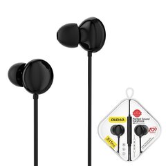 Наушники Dudao in-ear mini jack 3,5 мм, черные (X11Pro black) цена и информация | Наушники | kaup24.ee