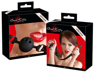 Силиконовый кляп для рта Bad Kitty Silicone Gag цена и информация | БДСМ и фетиш | kaup24.ee