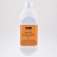 Nimi Ayurveda seesamiõli (must seesam), 1 liiter цена и информация | Эфирные, косметические масла, гидролаты | kaup24.ee