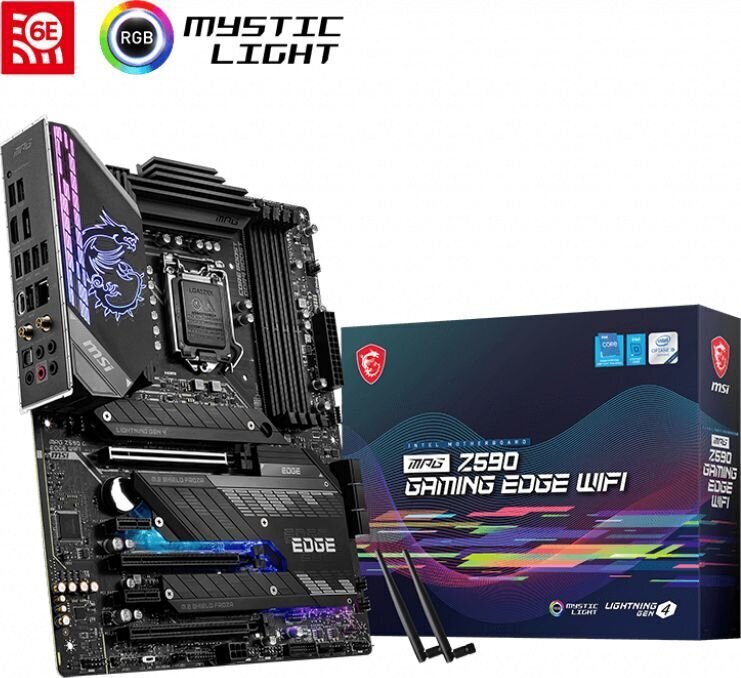 MSI MPG Z590 Gaming Edge Wifi hind ja info | Emaplaadid | kaup24.ee