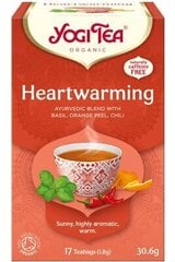Пряный чай Yogi Tea Hearthwarming, 17x1.7 г цена и информация | Чай | kaup24.ee