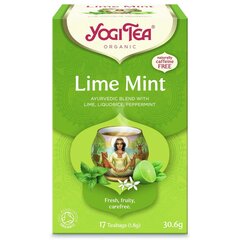 Laimi piparmündi tee Yogi Tea,17x1.7g hind ja info | Tee | kaup24.ee