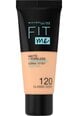 Maybelline FIT ME Matte jumestuskreem 120 Classic Ivory, 30ml