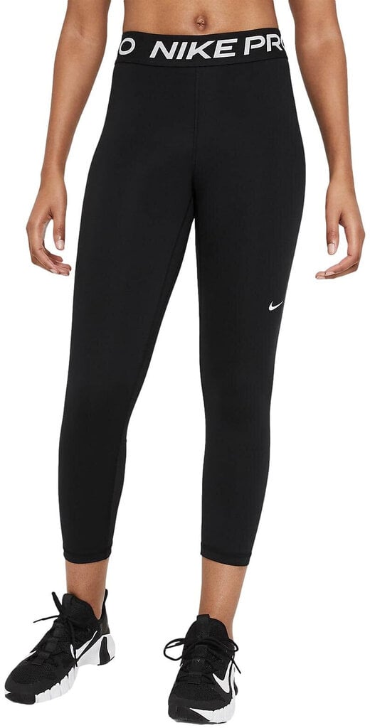 Retuusid Nike W Np 365 Tight Crop Black hind ja info | Naiste spordiriided | kaup24.ee