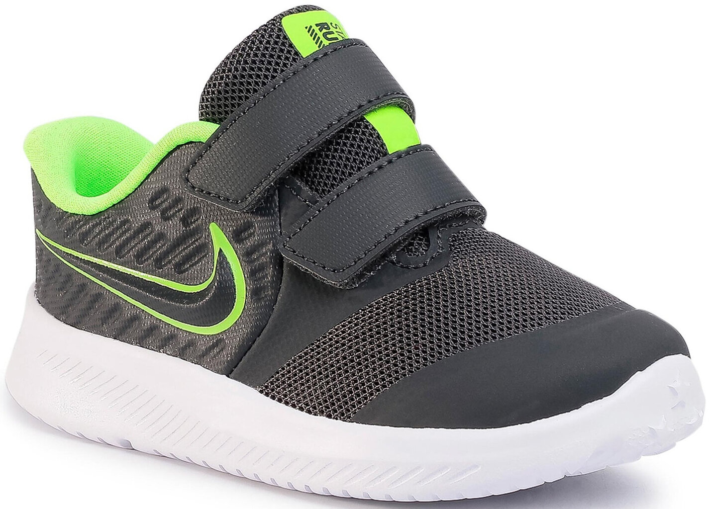 Jalatsid Nike Kids Star Runner 2 hall/roheline hind ja info | Laste spordijalatsid | kaup24.ee