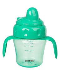 Britton Детская бутылочка с мягким носиком 150мл /  зеленый цена и информация | BRITTON Товары для детей и младенцев | kaup24.ee