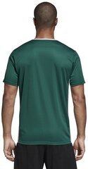 Мужская футболка Adidas, зеленая цена и информация | Meeste T-särgid | kaup24.ee