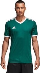 Спортивная рубашка мужская Adidas, зеленая цена и информация | Мужская спортивная одежда | kaup24.ee