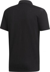 Мужская футболка-поло Adidas, черная цена и информация | Мужские футболки | kaup24.ee