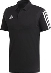 Meeste polosärk Adidas, must hind ja info | Meeste T-särgid | kaup24.ee