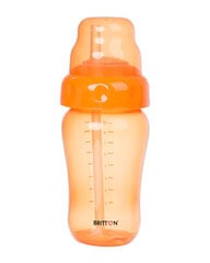 Britton Tilgavaba kõrrepudel 270ml / Oranž цена и информация | Бутылочки и аксессуары | kaup24.ee