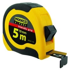 Рулетка Friendly Grip Modeco Expert 5 m цена и информация | Механические инструменты | kaup24.ee