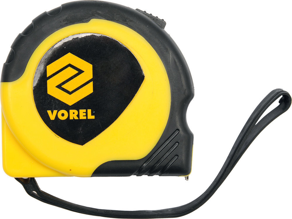 Mõõdulint Vorel 7,5m, kollane hind ja info | Käsitööriistad | kaup24.ee