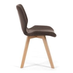 4 tooli komplekt NORE SJ.0159, pruun hind ja info | Söögitoolid, baaritoolid | kaup24.ee