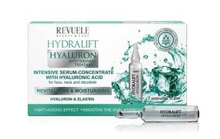 Сыворотка для кожи лица-ампулы Revuele Hydralift Hyaluron, 7x2 мл цена и информация | Сыворотки для лица, масла | kaup24.ee