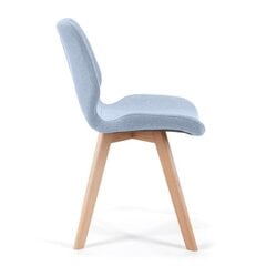 Комплект из 4-х стульев NORE SJ.0159, светло-синий цена и информация | Стулья для кухни и столовой | kaup24.ee