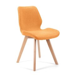 Комплект из 4-х стульев NORE SJ.0159, оранжевый цена и информация | Стулья для кухни и столовой | kaup24.ee