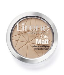 Mineraalne kompaktpuuder Lirene City Matt Mineral Mattifying, 9 g, 01 Transparentny kaina ir informacija | Jumestuskreemid, puudrid | kaup24.ee