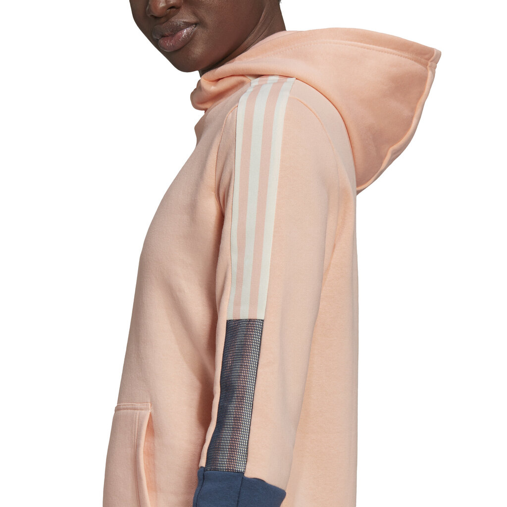 Džemper Adidas Tiro Hood Cu W Pink hind ja info | Naiste pusad | kaup24.ee