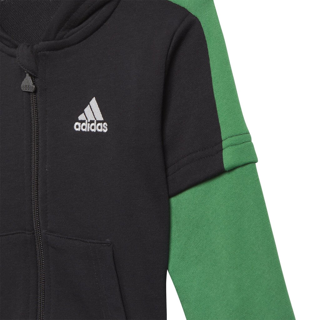 Spordikostüüm Adidas I Bold 49 Set Black Green цена и информация | Komplektid poistele | kaup24.ee