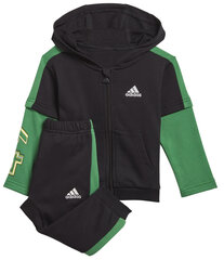 Spordikostüüm Adidas I Bold 49 Set Black Green цена и информация | Комплекты для мальчиков | kaup24.ee