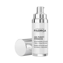 Kahekordse toimega põletikuvastane seerum Filorga Age-Purify Intensive 30 ml цена и информация | Сыворотки для лица, масла | kaup24.ee