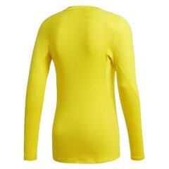 Meeste T-särk Adidas, kollane hind ja info | Meeste spordiriided | kaup24.ee