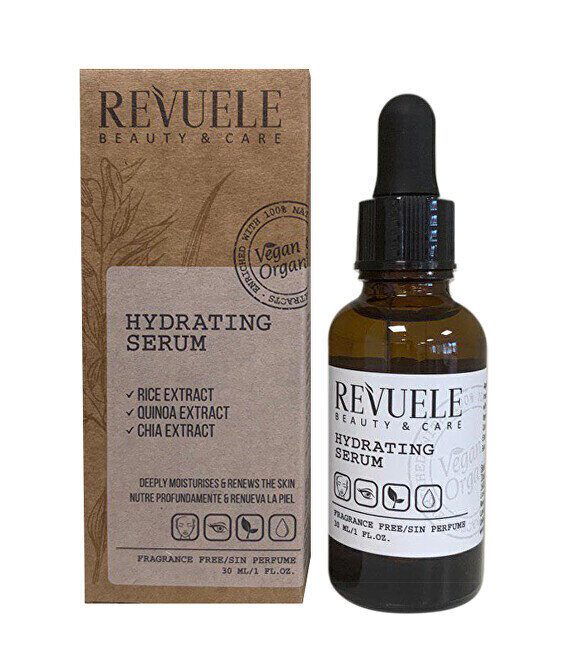 Niisutav näoseerum Revuele Hydrating Serum, 30 ml цена и информация | Näoõlid, seerumid | kaup24.ee