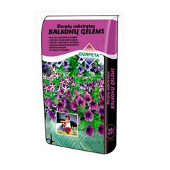 Субстрат для балконных цветов Durpeta, 20 л цена и информация | Грунт, торф, компост | kaup24.ee