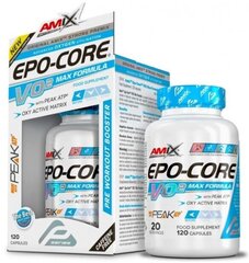 Amix Nutrition Performance Amix® Epo-Core®VO´2 MAX 120 капсул КОРОБКА цена и информация | Витамины, пищевые добавки, препараты для хорошего самочувствия | kaup24.ee