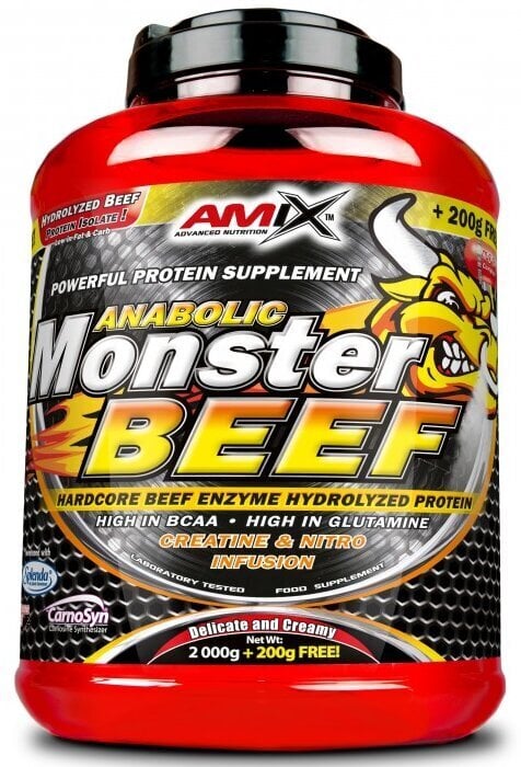 Amix Nutrition Anabolic Monster Beef 90% veisevalk 2,2 kg цена и информация | Proteiin | kaup24.ee