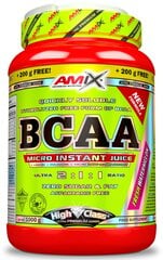 Аминокислоты Amix Nutrition BCAA High Class Micro-Instant Juice, 1 кг цена и информация | Витамины, пищевые добавки, препараты для хорошего самочувствия | kaup24.ee
