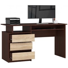 Письменный стол NORE CLP, темно-коричневый/цвета дуба цена и информация | Компьютерные, письменные столы | kaup24.ee