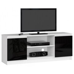 TV-laud NORE RTV K140, valge/must hind ja info | TV alused | kaup24.ee