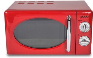 Sogo Retro 700Вт HOR-SS-890-R 20Л цена и информация | Микроволновые печи | kaup24.ee