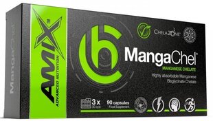 Amix Nutrition ChelaZone® MangaChel® mangaanbisglütsinaat Chelate 90 Vegan kapslid hind ja info | Vitamiinid, toidulisandid, preparaadid tervise heaoluks | kaup24.ee