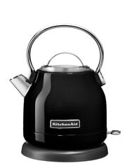 KitchenAid Чайник объемом 1,25 л 5KEK1222EOB (черный) цена и информация | Электрочайники | kaup24.ee