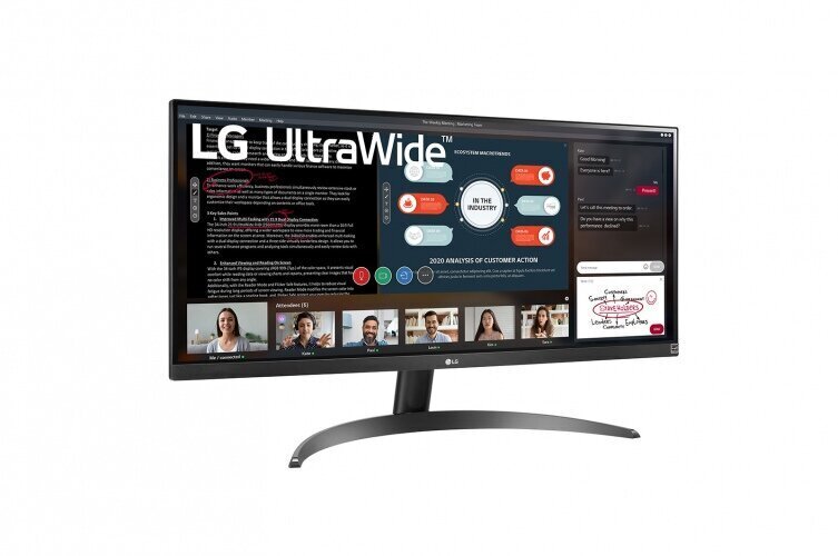 LCD Monitor|LG|29WP500-B|29"|21 : 9|Panel IPS|2560x1080|21:9|Matte|Tilt|29WP500-B цена и информация | Monitorid | kaup24.ee