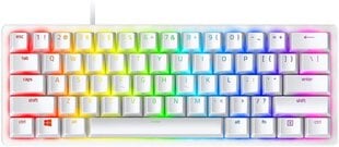 Razer Huntsman Mini Mercury RGB US Clicky Purple цена и информация | Клавиатура с игровой мышью 3GO COMBODRILEW2 USB ES | kaup24.ee