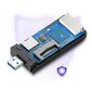 SD kaardi lugeja Ugreen USB 3.0 SD / micro, hall (50541) цена и информация | USB jagajad, adapterid | kaup24.ee