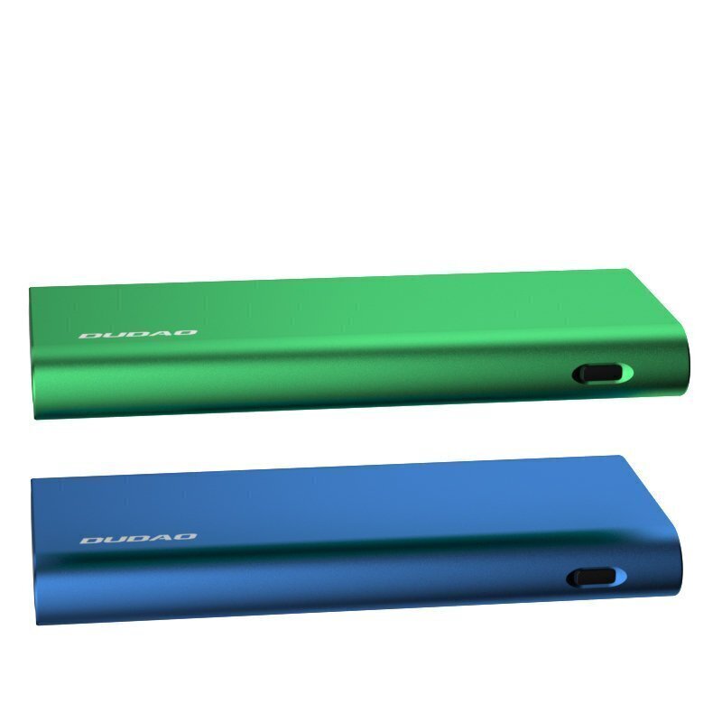 Akupank Dudao 10000 mAh 20W, 3.0 2xUSB / USB Type C, sinine (K14H blue) цена и информация | Akupangad | kaup24.ee