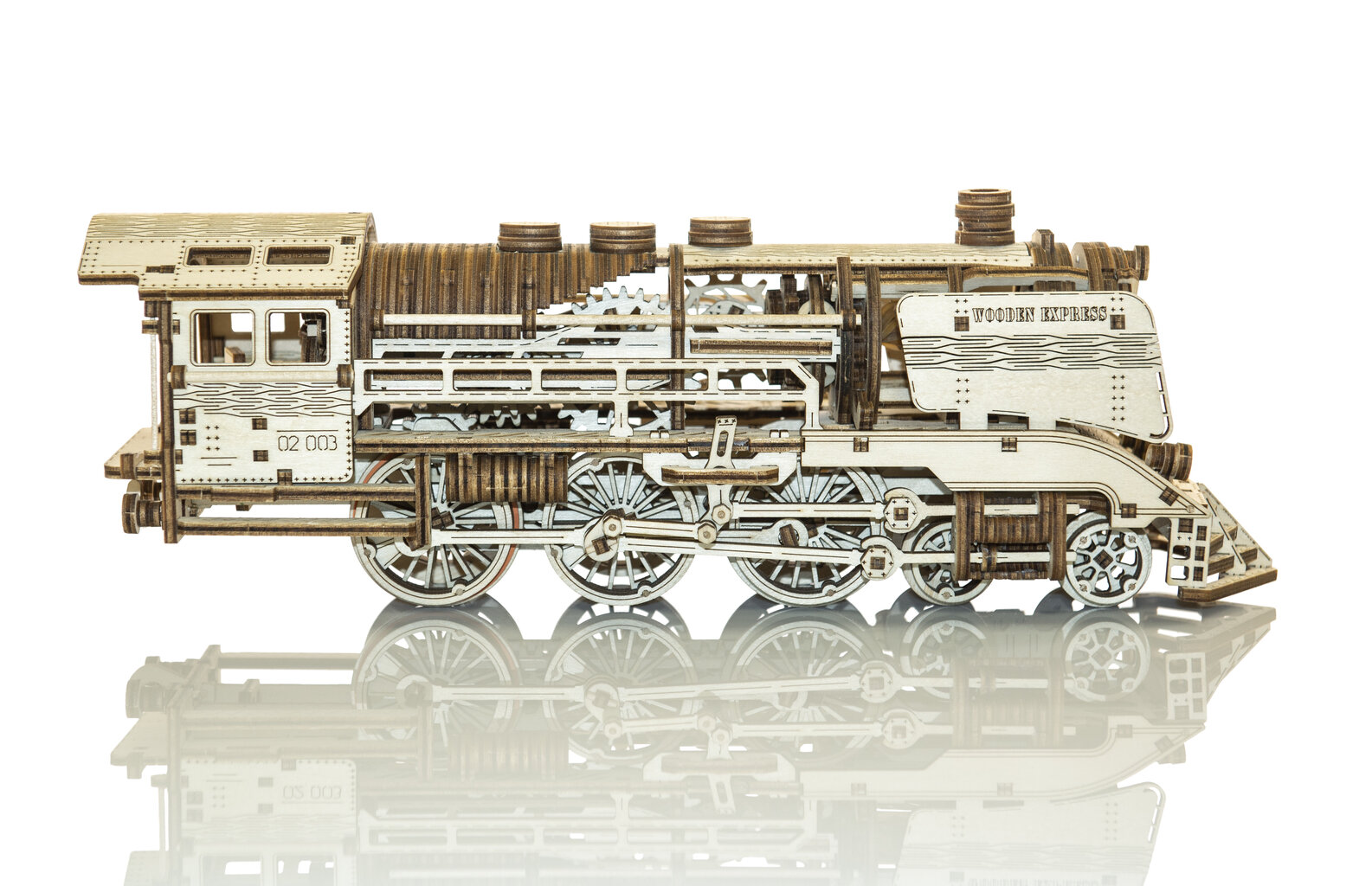 Puidust 3D konstruktor - Wooden city Rong, 717 tk hind ja info | Klotsid ja konstruktorid | kaup24.ee