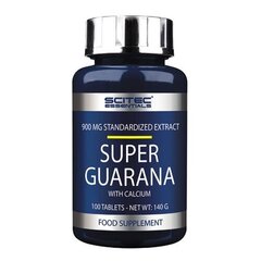 Scitec Nutrition Super Guarana 100 tabs hind ja info | Vitamiinid, toidulisandid, preparaadid tervise heaoluks | kaup24.ee