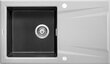 Deante graniidist ja roostevabast terasest köögivalamu Deante Prime Bicolor ZSR S11G, Metallic grey/graphite hind ja info | Köögivalamud | kaup24.ee