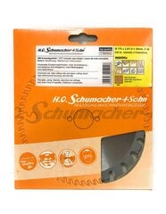 Универсальный отрезной диск, 180 x 2,8 / 1,8 x 30 мм, Z-30 H.O Schumacher + Sohn цена и информация | Запчасти для садовой техники | kaup24.ee