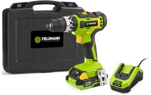 Аккумуляторная дрель-шуруповерт Fieldmann FDUV 70115-A, 20V FAST POWER цена и информация | Fieldmann Музыкальные инструменты и аксессуары | kaup24.ee