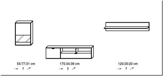 Sektsioon Cama Meble Pat, pruun/hall hind ja info | Sektsioonid | kaup24.ee